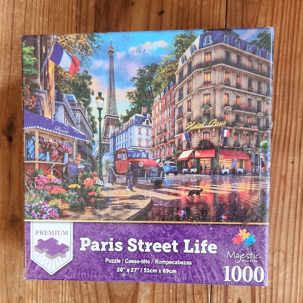 NWT sealed 1k Puzzle Paris Street Life